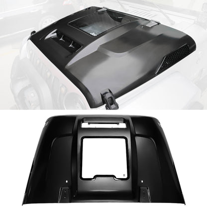 Replacement Hood Vented Heat Dispersion for 2007-2018 Jeep Wrangler JK JKU Hood Upgrade