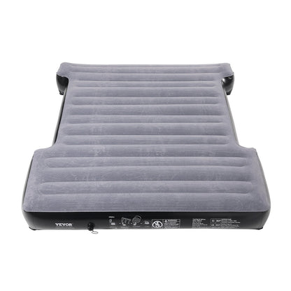 Truck Bed Air Mattress, for 5.5-5.8 ft Full Size Short Truck Beds, Inflatable Air Mattress Camping Bed with 12V Air Pump 2 Pillows, Carry Bag, for Silverado, RAM, F Series, Sierra, Titan, Tundra