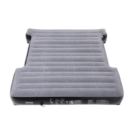 Truck Bed Air Mattress, for 5.5-5.8 ft Full Size Short Truck Beds, Inflatable Air Mattress Camping Bed with 12V Air Pump 2 Pillows, Carry Bag, for Silverado, RAM, F Series, Sierra, Titan, Tundra