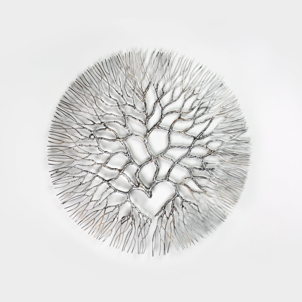 Metal Wall Art: Median Wrought Iron Coral  17"