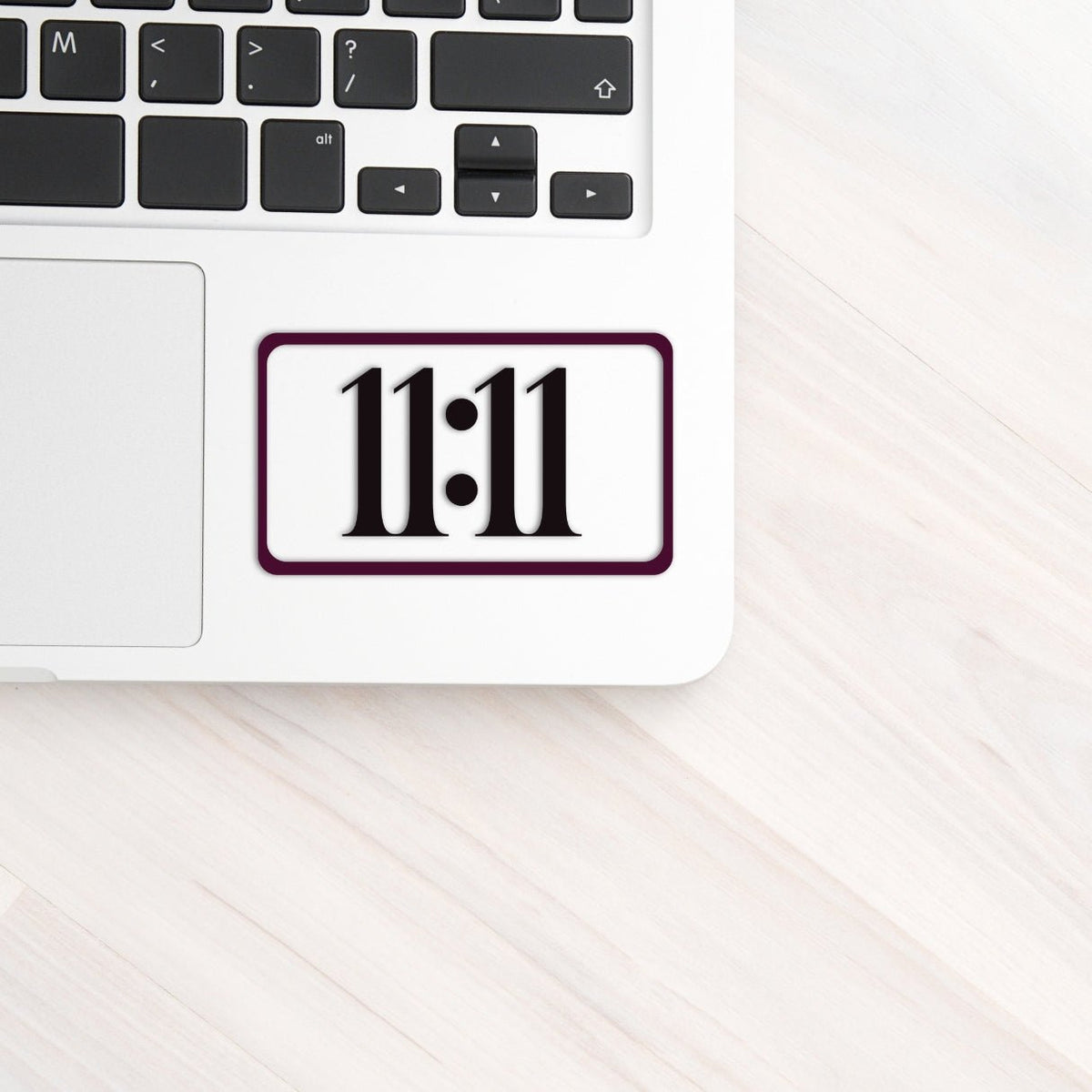 11:11 Angel Number Manifestation Sticker