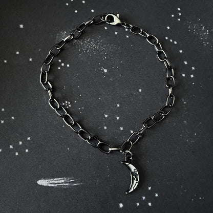 Galaxy Planet Enamel Charm Bracelet