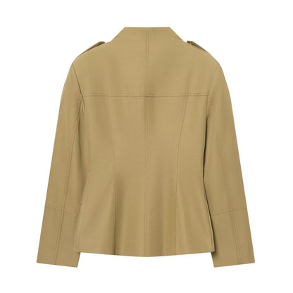 Women's Jacket Beige Khaki Safari Utility BYMANYC ® New York SOHO SAFARI FIELD MILITARY JACKET - New Collection