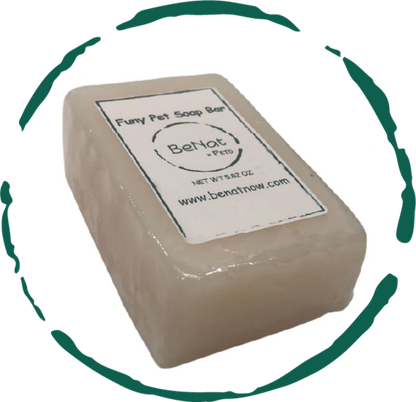 BeNat Pets. All-Natural Furry Pet Soap Bar. 5.8 Oz.