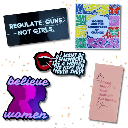 Women's Rights Sticker Pack