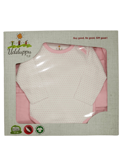 Newborn Baby Bundle: Set of 6 Items - Pink