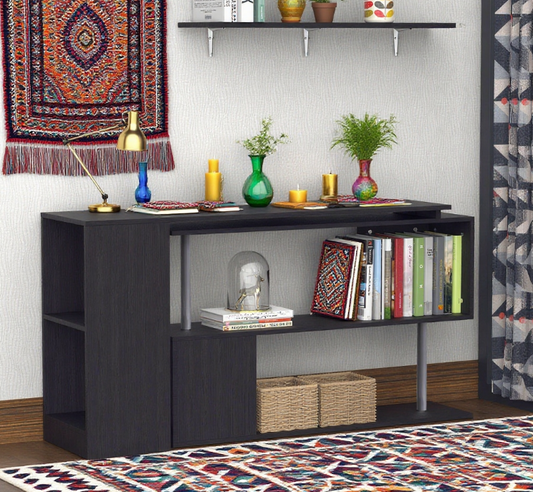 Rotating Corner Computer Desk ModernHome Office Workstation