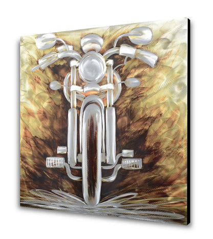 Showcase Motorcycle Metal Wall Art