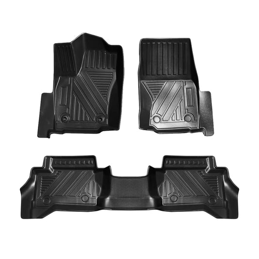 All Weather TPE Floor Liner Floor Mats Compatible with Toyota Tacoma 2024 Auto Accessories
