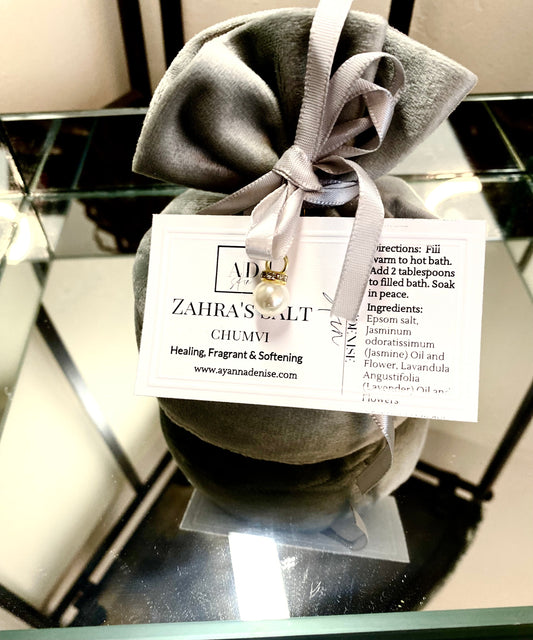 Zahra’s Salt Bath Salt | Chumvi