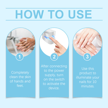 EOHOE Nail Care, Nail Cleaning Care To Relieve Discomfort On The Foot Of The Nail Smooth Rough Surface Of The Nail