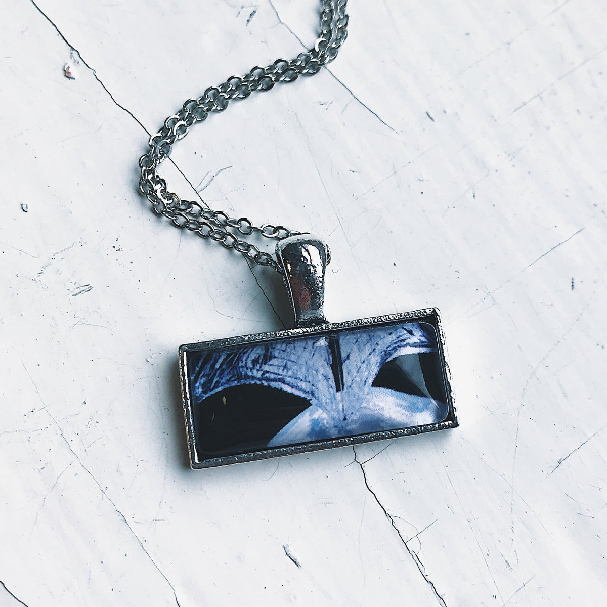 CLEARANCE Planetary Society LightSail Rectangle Necklace - Sail