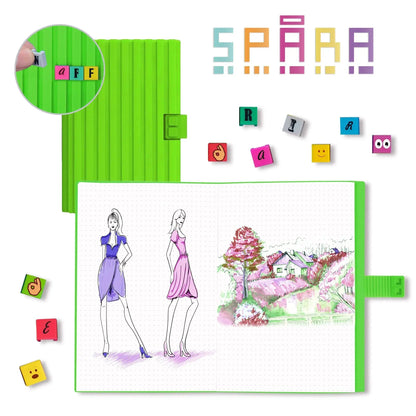 WAFF Spara With Slides Kit (Medium) Notebook (4" X 5.75")