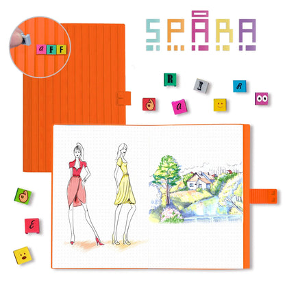 WAFF Spara With Slides Kit (Large) Notebook (5.75" X 8.25")