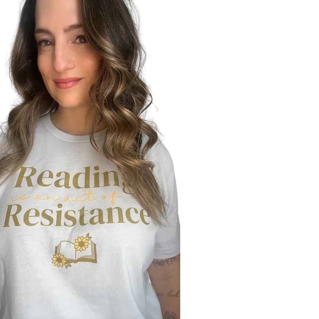 Reading Is an Act of Resistance Classic Tee