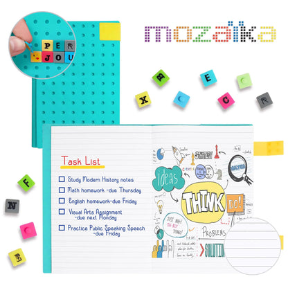 WAFF Mozaika Journal Combo With Pins (Medium)