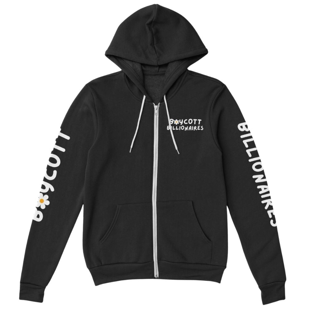 Boycott Billionaires Full Zip Fleece