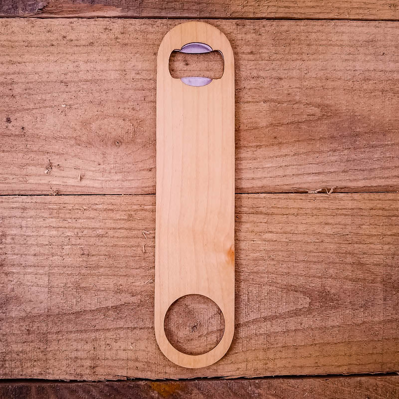 Wooden Bottle Opener | Handmade Speed Opener (Full Size)
