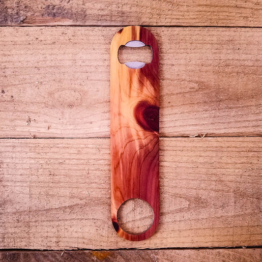 Wooden Bottle Opener | Handmade Speed Opener (Full Size)