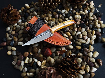 Carbon Steel Neck Knife TC-36