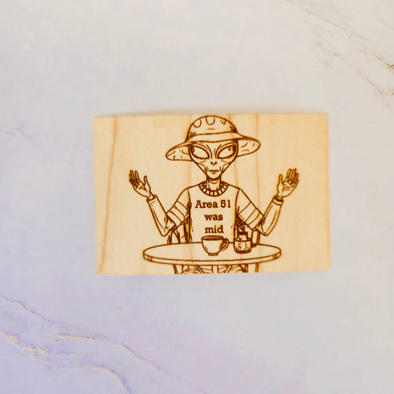 Custom Wooden Stickers