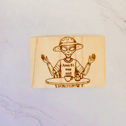 Custom Wooden Stickers