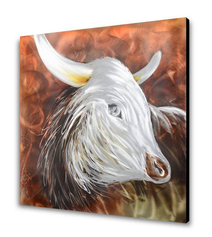 The Roaming Bison Metal Wall Art