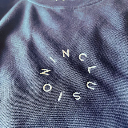 Inclusion Embroidered Organic Crewneck
