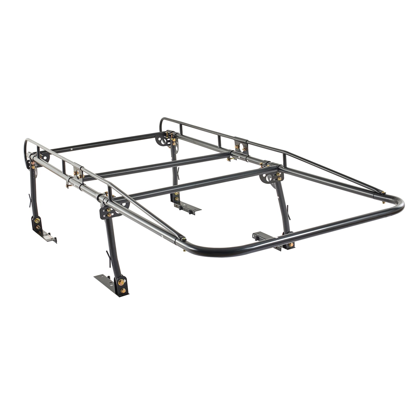 Universal Steel Over-Cab Truck Bed Rack for Kayak, Ladder, Surfboard, Lumber - Adjustable Full Size Rack