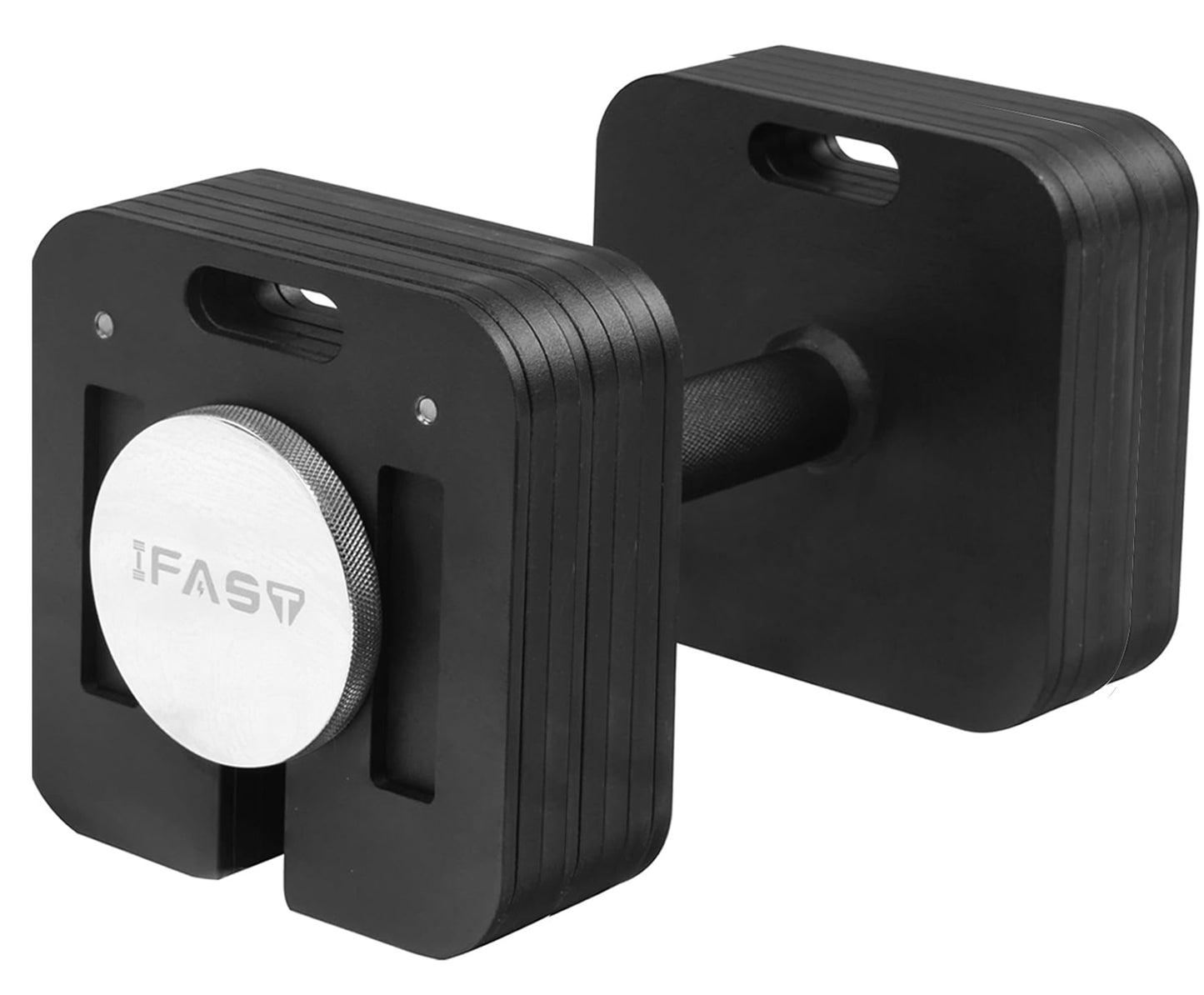 Square Dumbbell 9 in 1 Free Adjustable Dumbbell 80LBS square Dumbbell 9 in 1 Free Weights for Multi weight Options Quick-Lock Adjustable Dumbbell