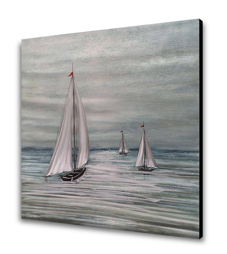 Sailboats Metal Wall Art