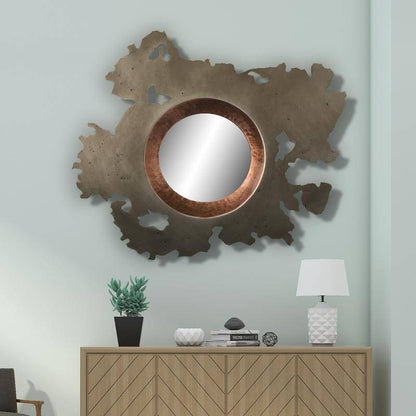 Wall Mirror - Versatile Handcrafted Metal Framed Wall Mirror