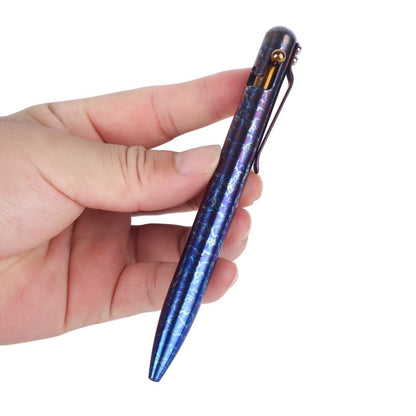 ORION NEBULA - TITANIUM - BASTION® BOLT ACTION PEN