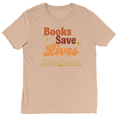 Books Save Lives Classic Tee