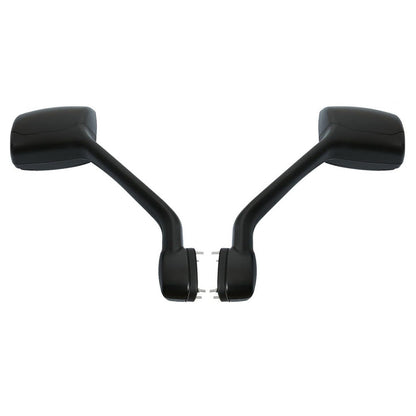 Fit For Kenworth T680 & Peterbilt 579/587 Black Hood Mirrors Pair