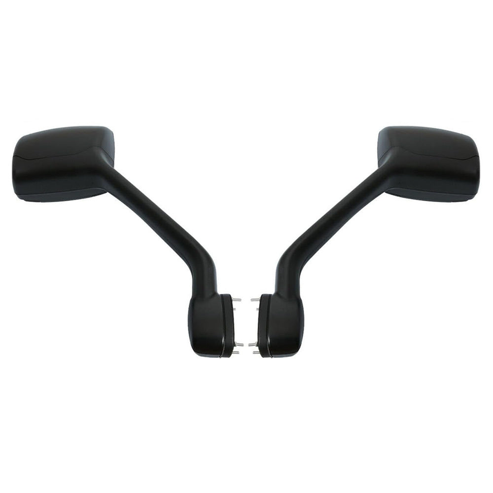 Fit For Kenworth T680 & Peterbilt 579/587 Black Hood Mirrors Pair