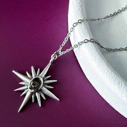 Supernova Starburst Necklace With Authentic Meteorite