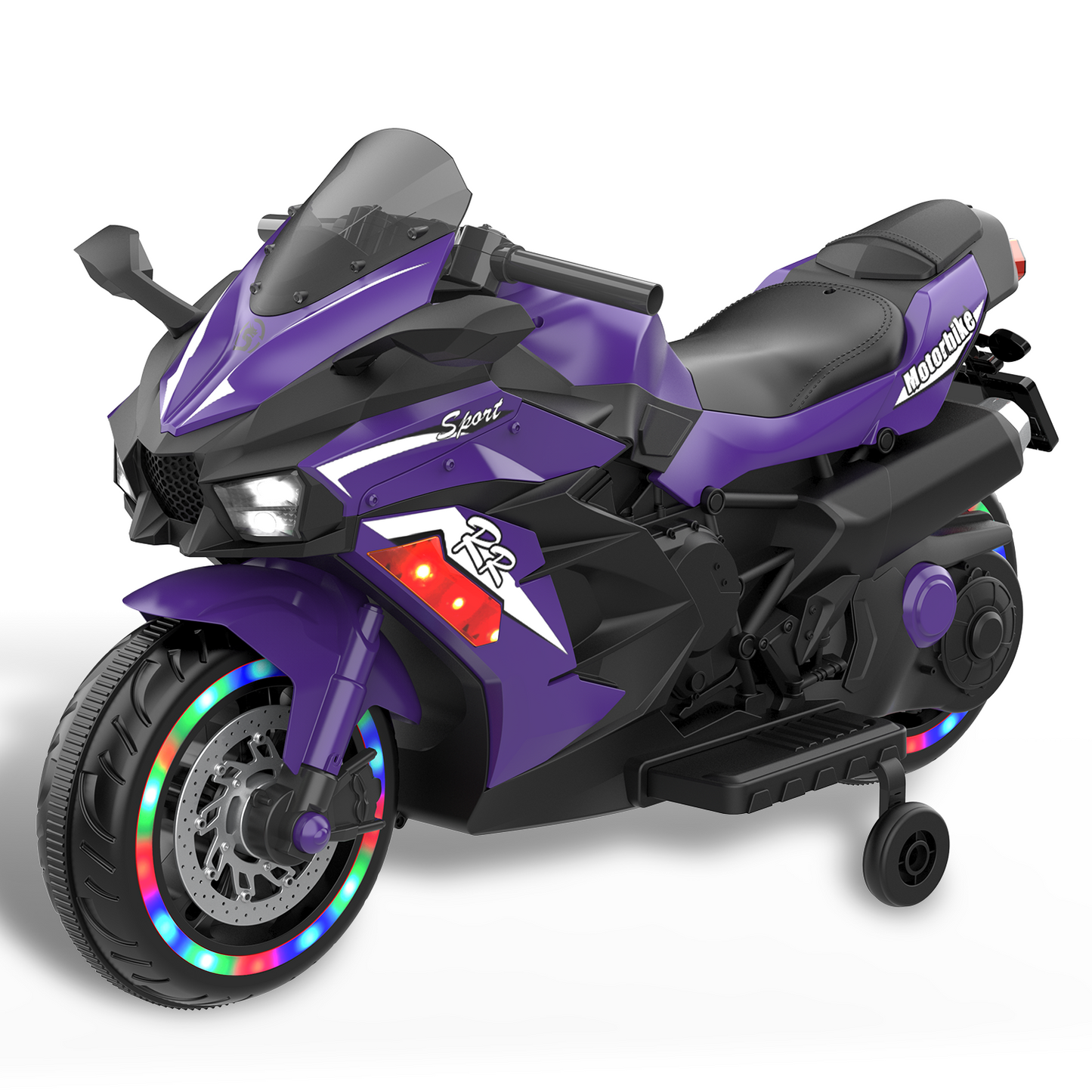 12V children's motorcycle, 3-4 years old electric motorcycle, Violet
Children's motorcycles make full use of USB and MP3 connections. The best Children's Day gifts, birthday gifts and Christmas gift