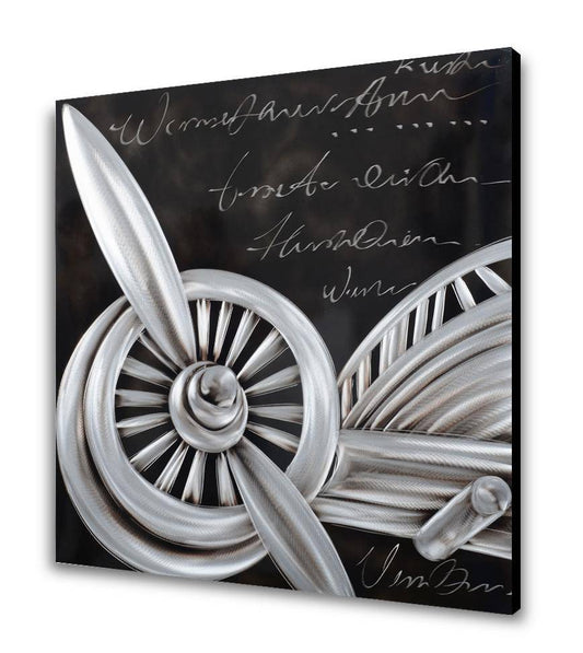 Starboard Wing Metal Wall Art