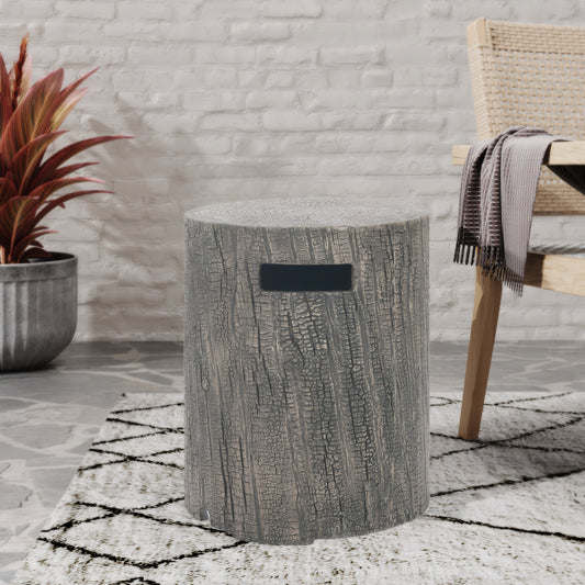 16x20 inch MGO Tank Holder/Side Table, Light Grey