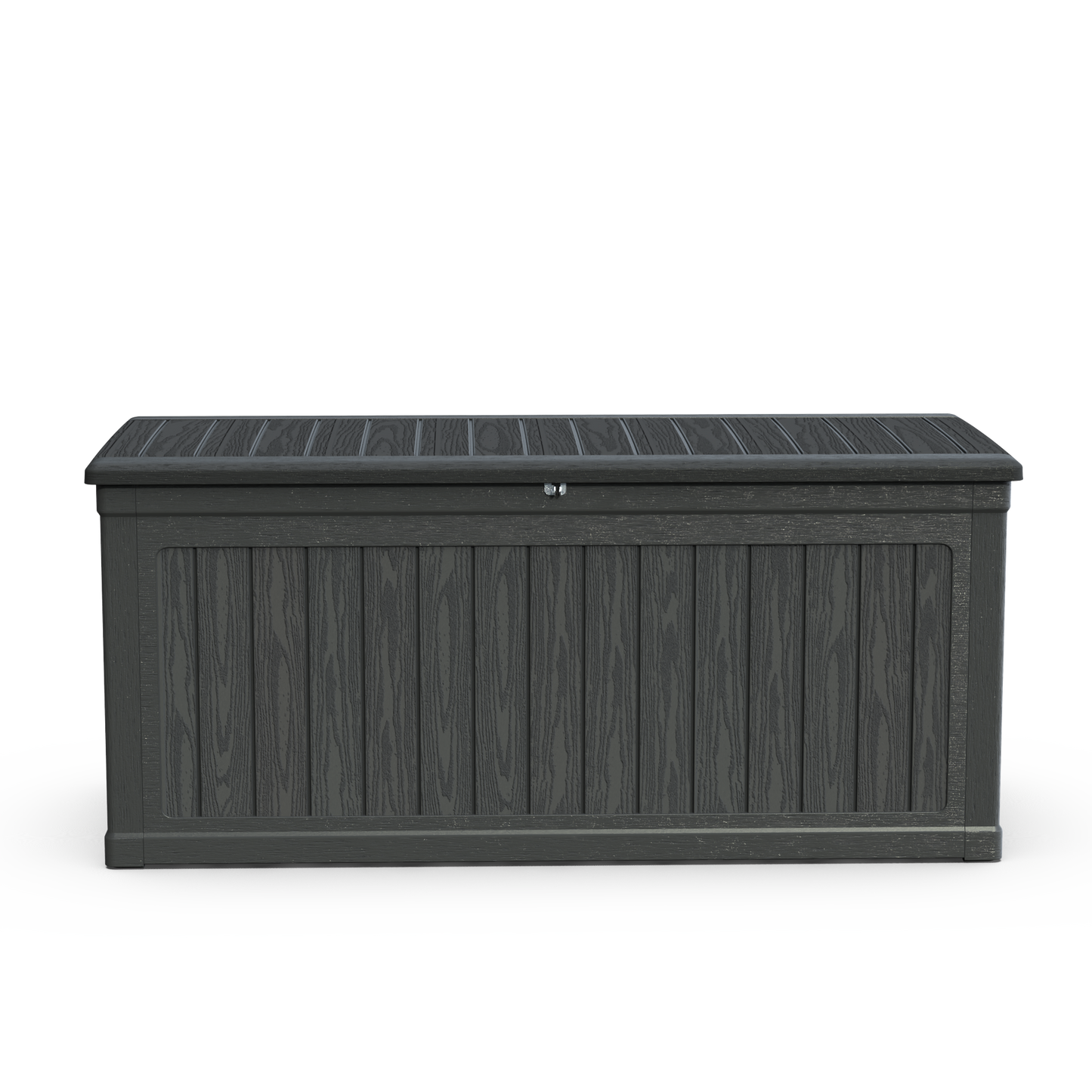 260 Gallon Large Outdoor Storage XXL Deck Box for Patio Furniture, Outdoor Cushions, Garden Tools and Sports/Pools Equipment, Waterproof Resin, Lockable, Black