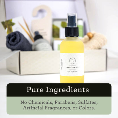 Natural Spa Gift Box – 4-Piece Aromatherapy Wellness Set