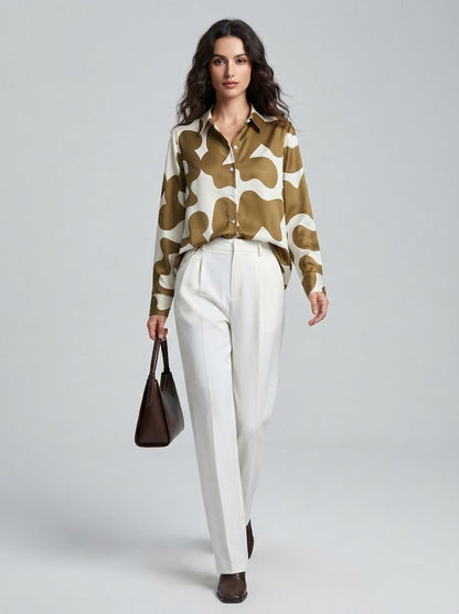 WOMEN'S BLOUSE NYC Eco-Friendly MADISON SQUARE BYMANYC ® New York