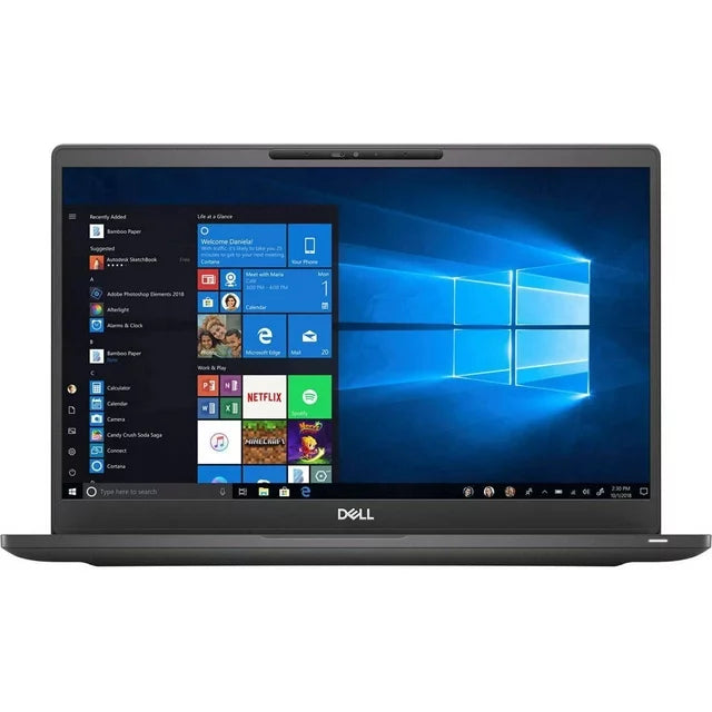 Dell Latitude 7300 13" Laptop- 8th Gen Intel Quad Core I5, 8GB-32GB RAM, Hard Drive or Solid State Drive, Win 11 PRO