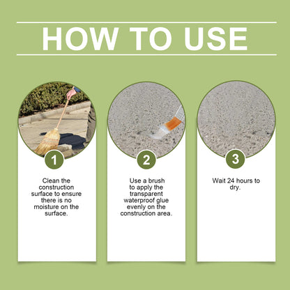 Jue-Fish  Waterproof Sealant, Waterproof Leak Repair Invisible Sealing Glue Household Smash Brick Waterproof Paint