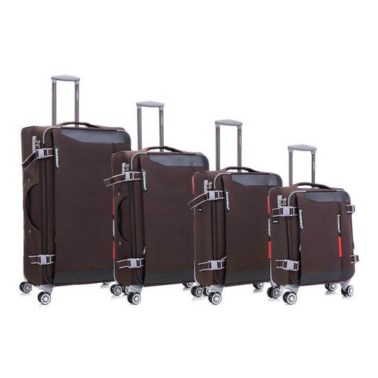 Softside Upright Luggage Set , Lightweight,4-Piece (20//24/28/32)
