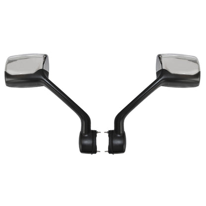 Compatible With Kenworth T680 & Peterbilt 579/587 Chrome Hood Mirrors Pair