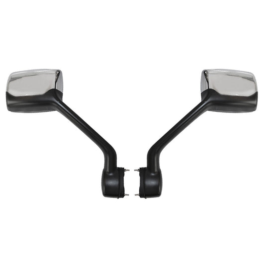 Compatible With Kenworth T680 & Peterbilt 579/587 Chrome Hood Mirrors Pair