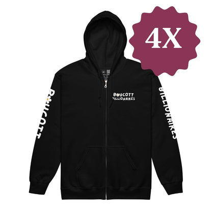 Boycott Billionaires Full Zip Fleece