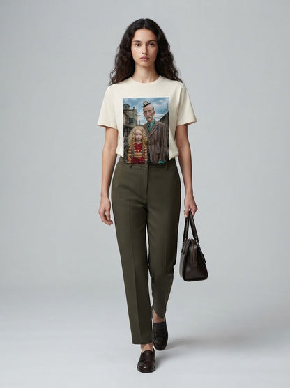 T-Shirt Unisex Short Sleeve Exclusive & Eco-Friendly Limited Edition COLUMBIA BYMANYC ® New York + ART